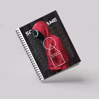 دفتر سیمی طرح squad game