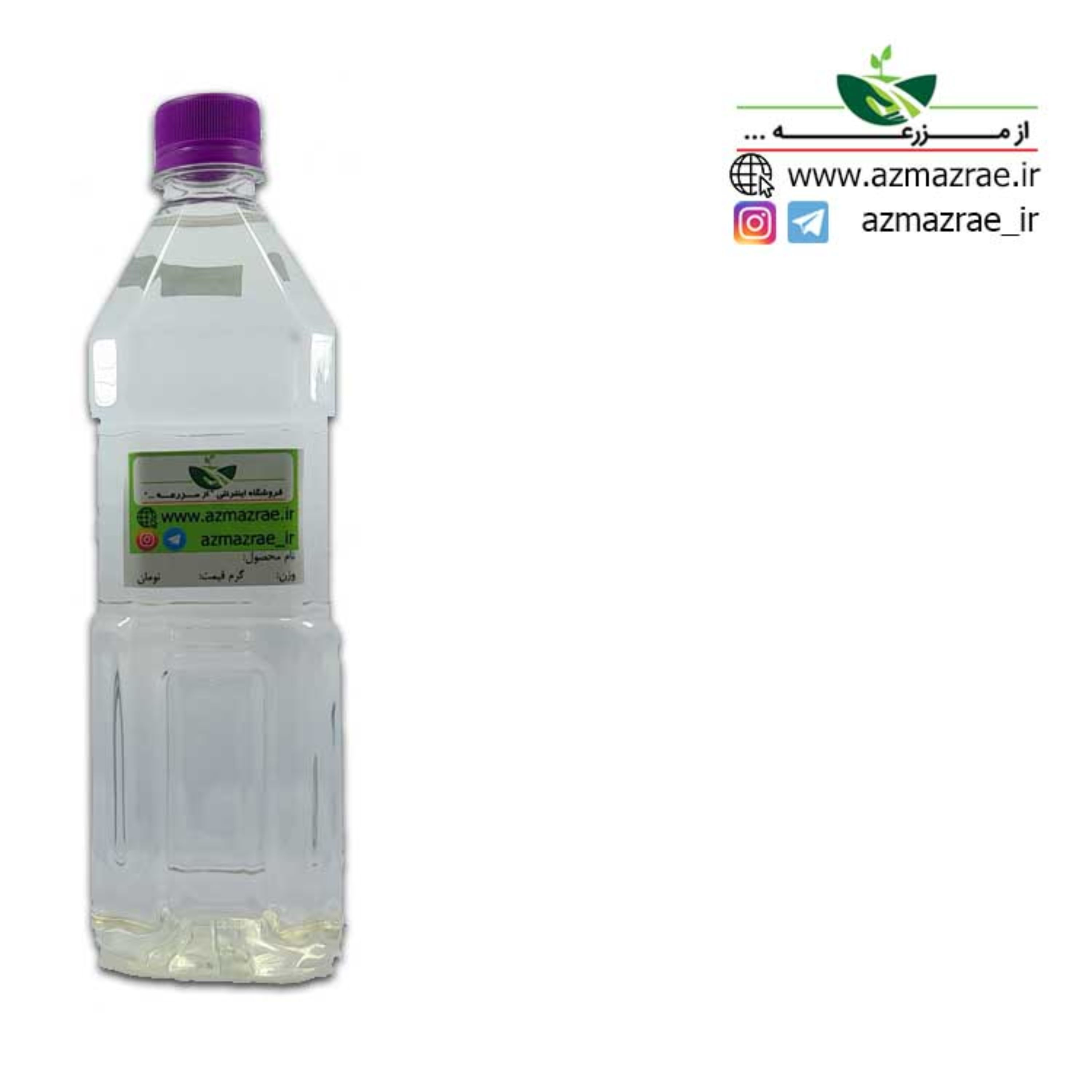 عرق کاسنی ممتاز (سنتی) - یک لیتری - فروشگاه از مزرعه