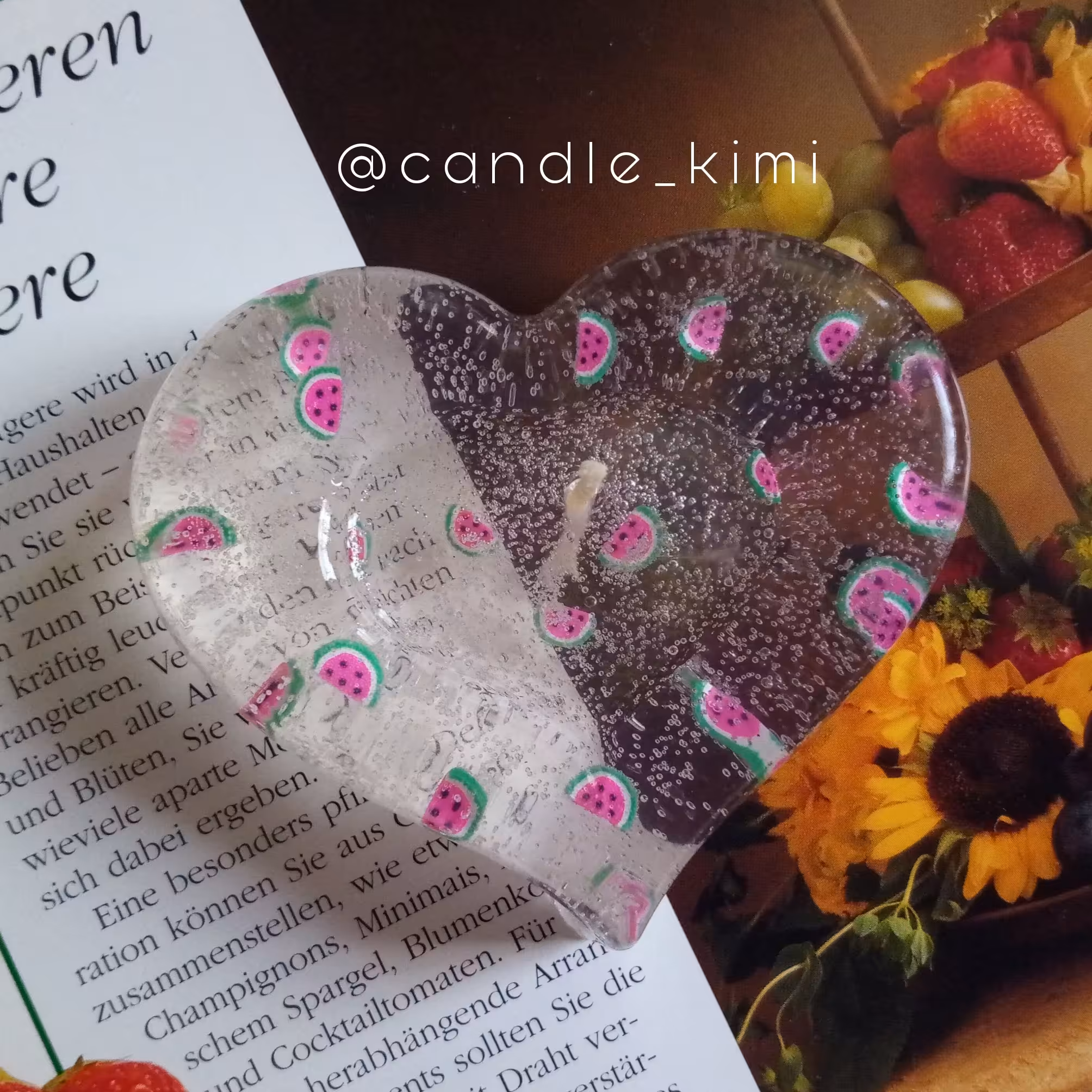 شمع ژله ای هندوانه