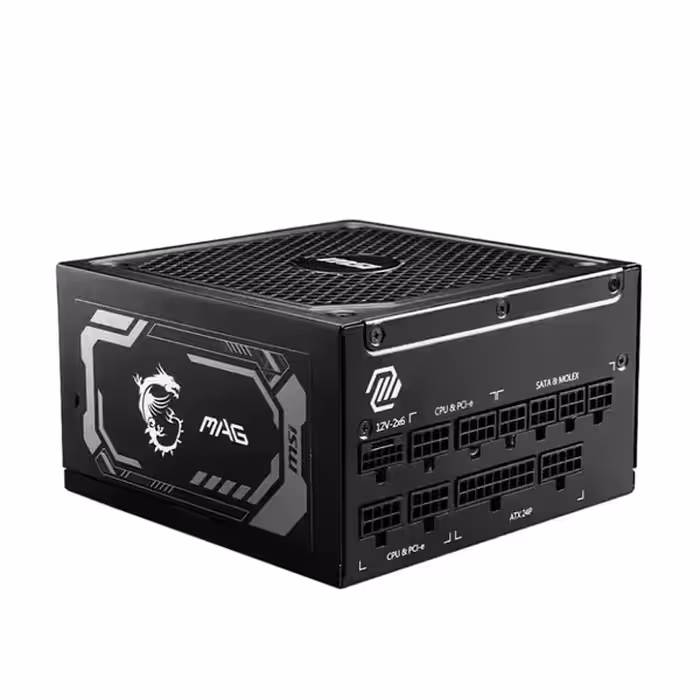 منبع تغذیه 1000 وات ام اس آی MAG A1000GL PCIE5 Full Modular