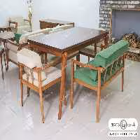 میز ناهارخوری مدرن جدید لیدی کد 3