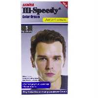 کیت رنگ موی مردانه های اسپیدی  hi speedy  قهوه ای روشن شماره 3 