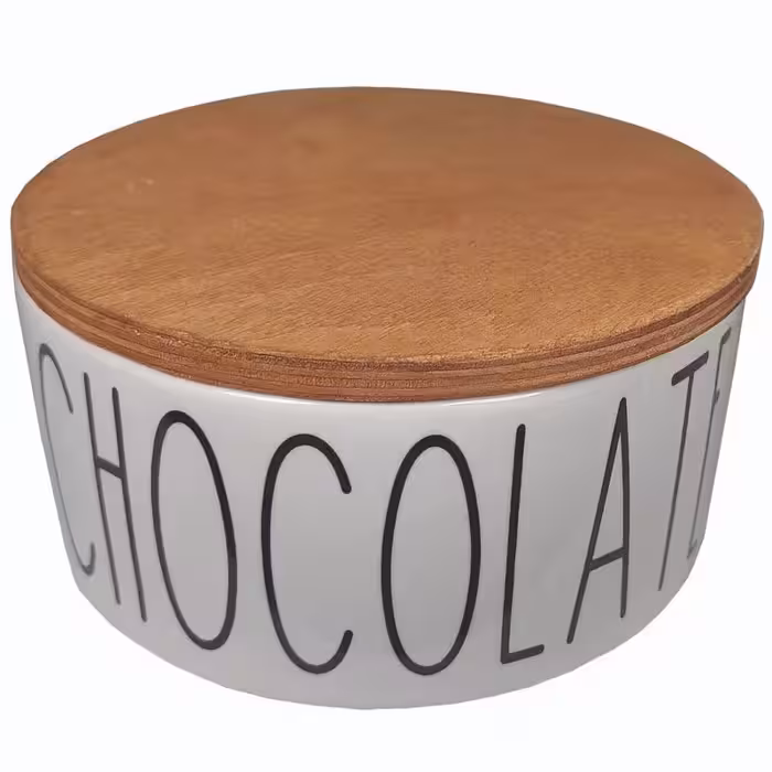 بانکه سرامیکی درب چوبی کد a101