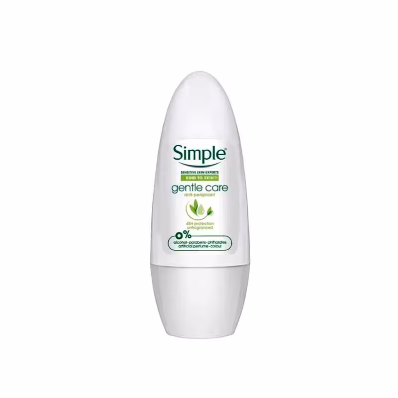 رول ضدتعریق زنانه مدل Gentle Care سیمپل 45 میل