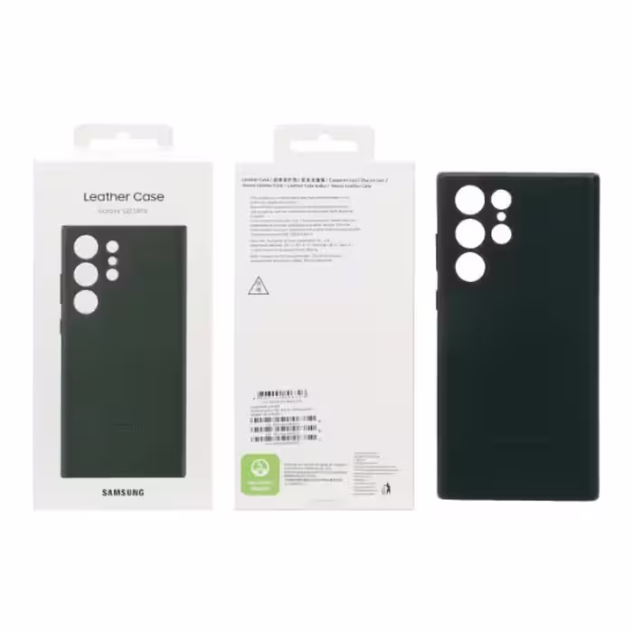قاب گوشی اورجینال Leather Case برای Samsung Galaxy S22 Ultra