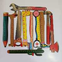 202622-خط کش 12 سانتی جنس mdf در بیش از 10 طرح متفاوت مناسب برای دانش آموزان