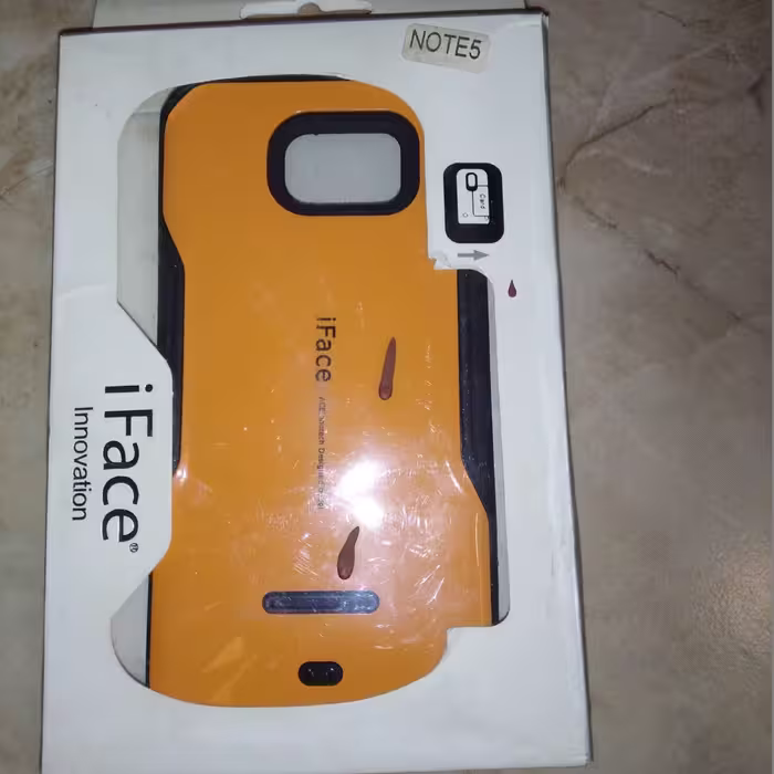 کاور مارکiface گوشی سامسونگ  Samsung Galaxy Note5 (رنگ کمیاب و زیبای نارنجی )