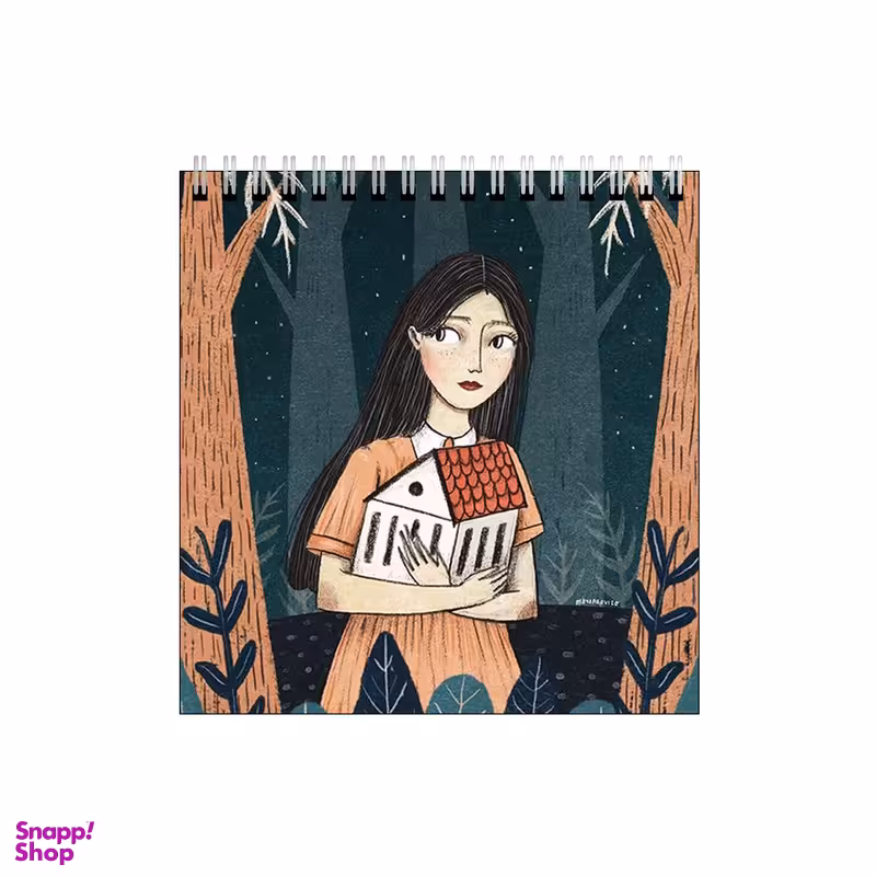 دفتر طراحی طرح خونه و دختر و جنگل کد 6018000