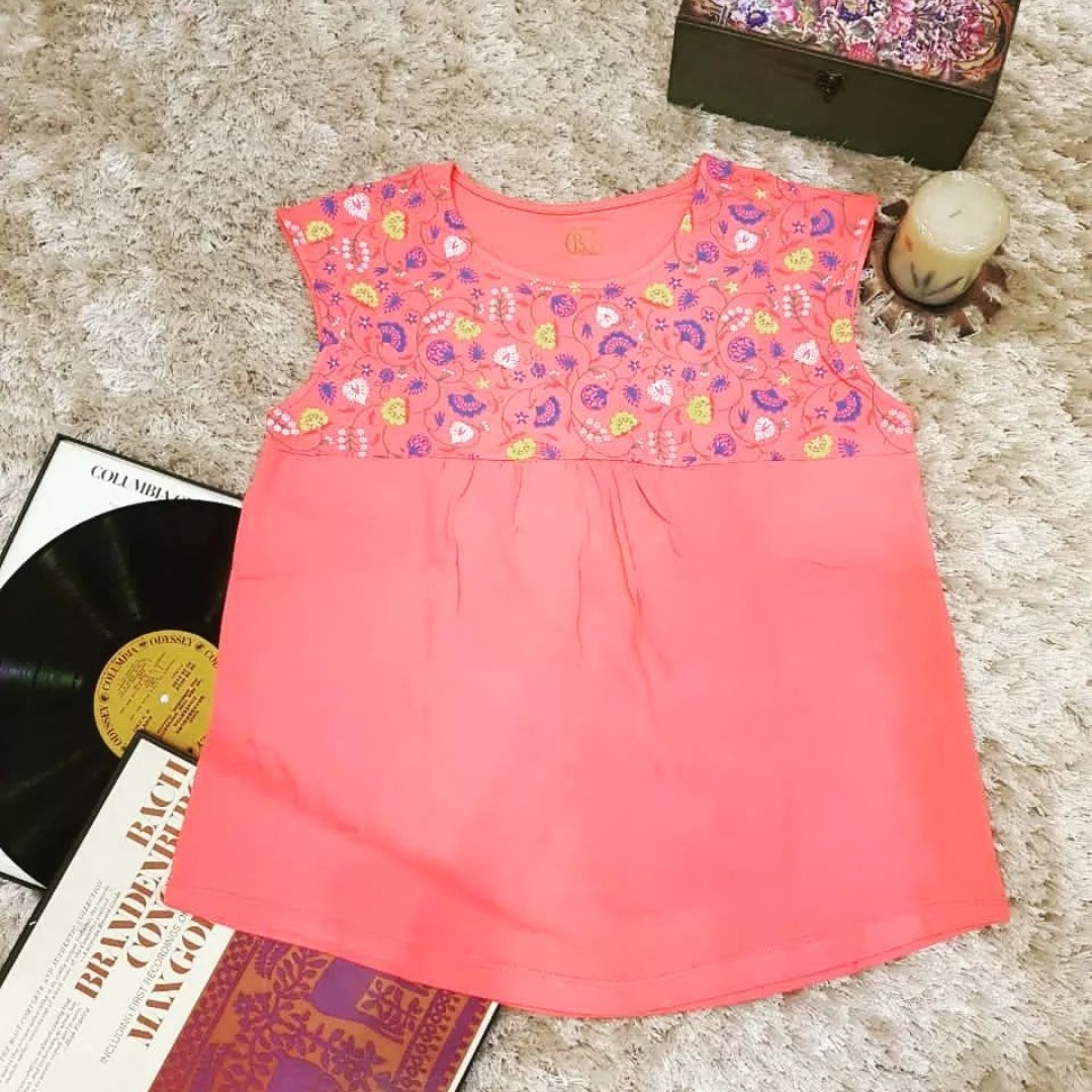 تاپ حلقه ای نخ ویسکوز سفارشی سایز بزرگ
