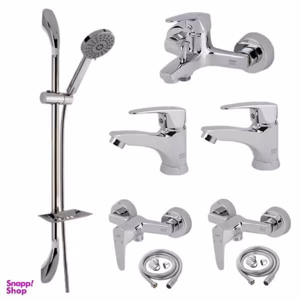 ست شیرآلات کسری مدل سانا مجموعه 8 عددی