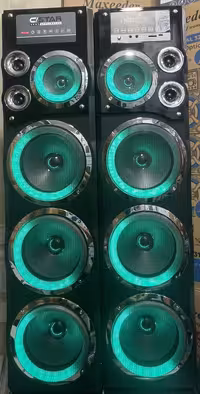 پخش کننده خانگی سه ساب 10اینچ چراغدار Cstar مدل 3101