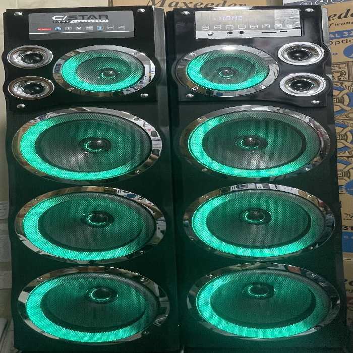 پخش کننده خانگی سه ساب 10اینچ چراغدار Cstar مدل 3101