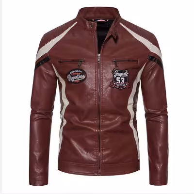 کاپشن چرم مردانه اسپرت