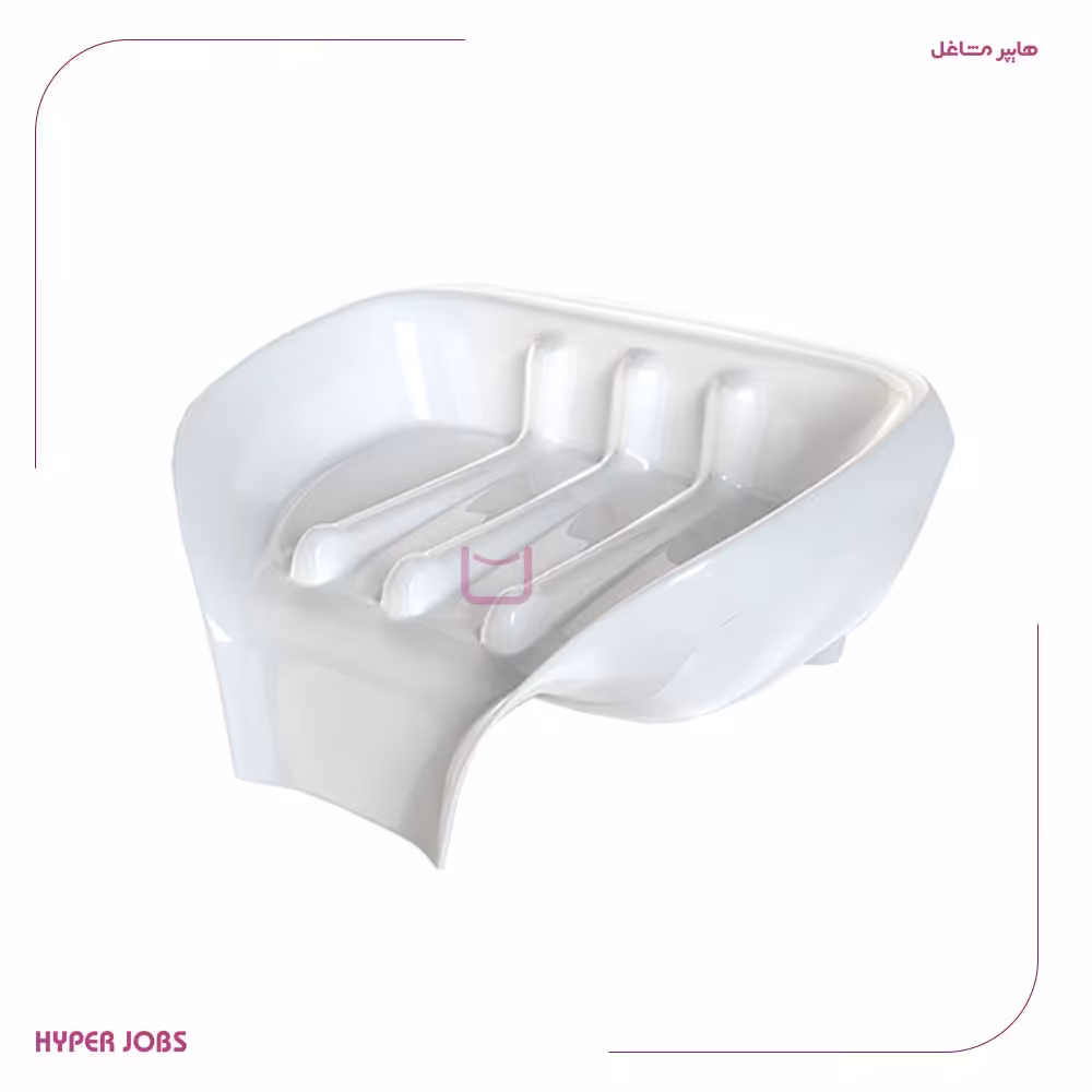 جاصابونی اسپادانا مدل هایسپر رنگ سفید 