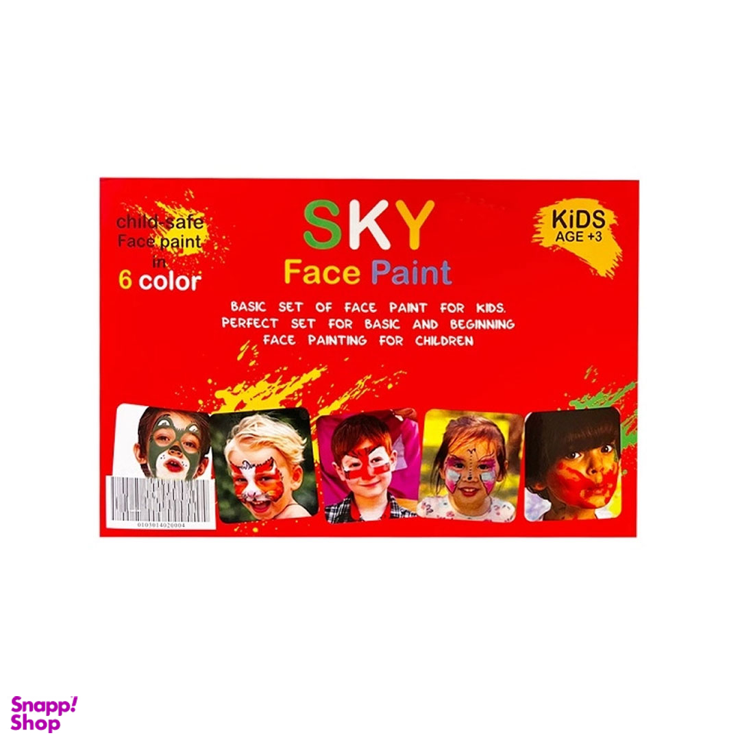 گریم صورت کد sky2 بسته 6 عددی