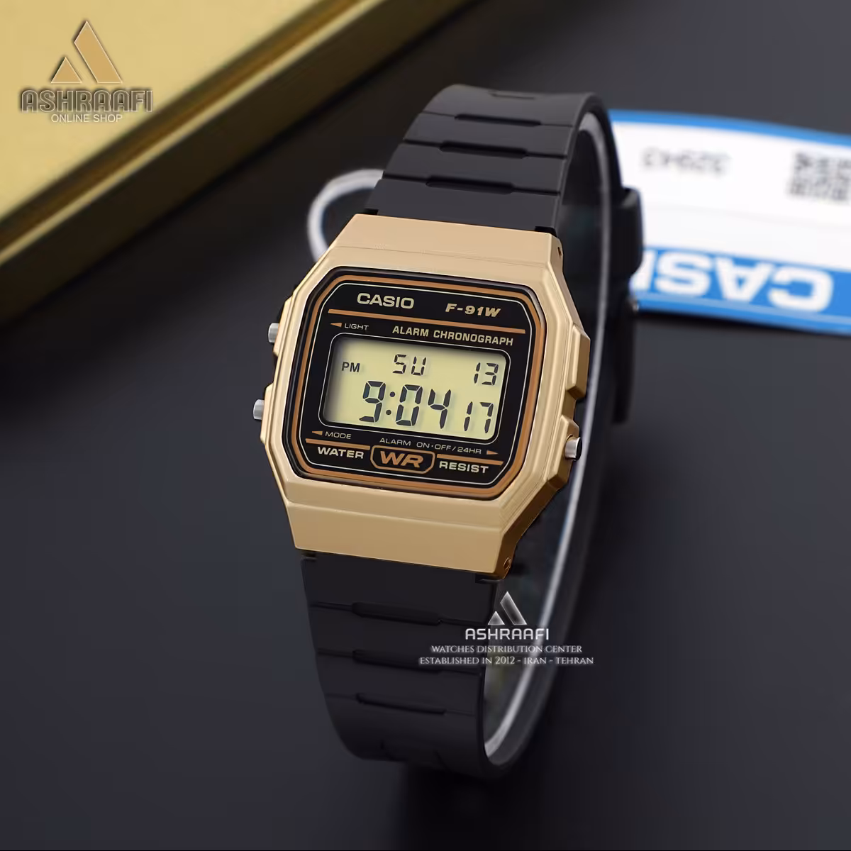 ساعت کاسیو اورجینال Casio F-91WM-9ADF