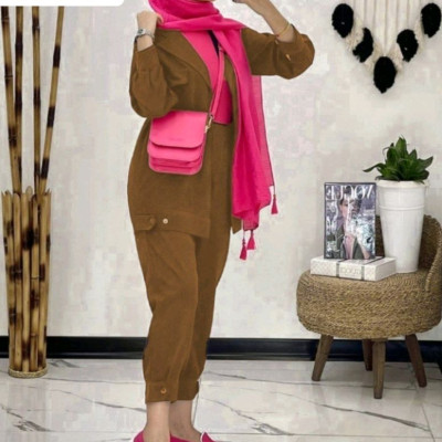 مانتو شلوار زنانه میکرو مدل ساحل