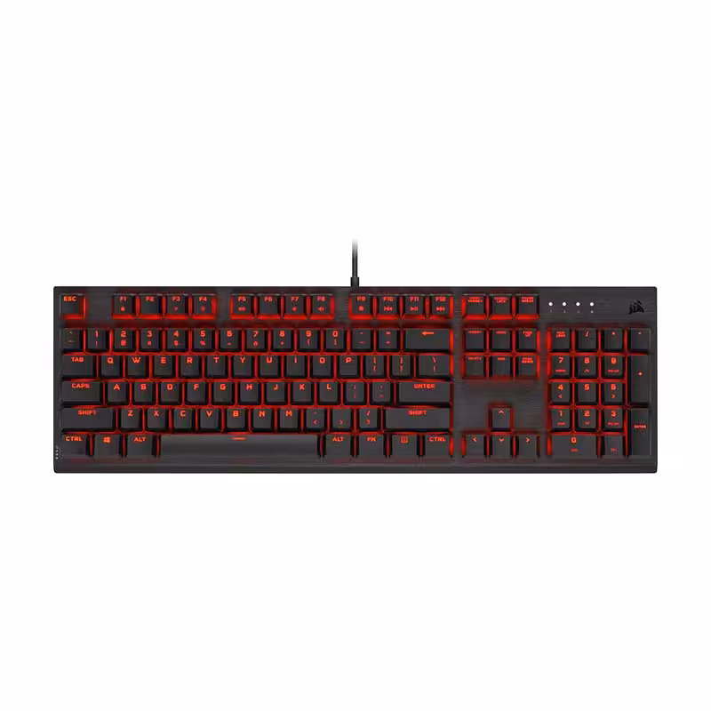 کیبورد مخصوص بازی کورسیر مدل K60 Pro Red LED