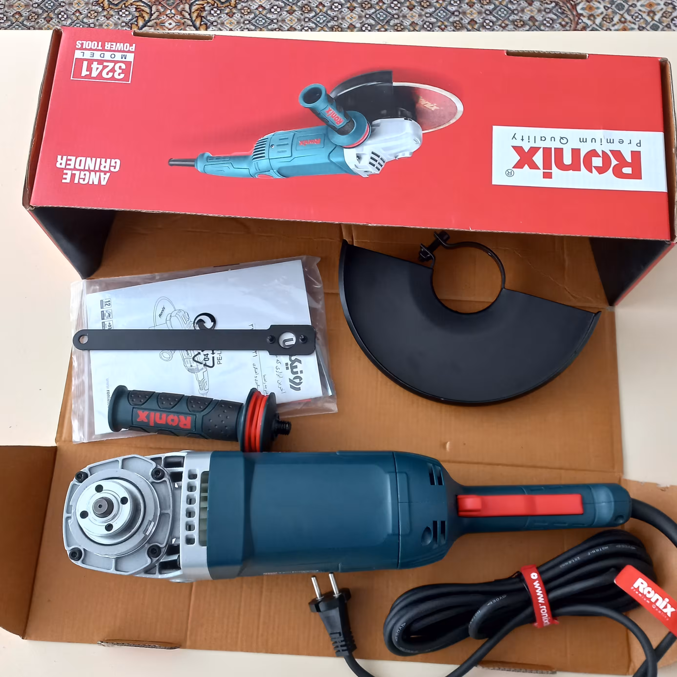  سنگ فرز بزرگ رونیکس3241