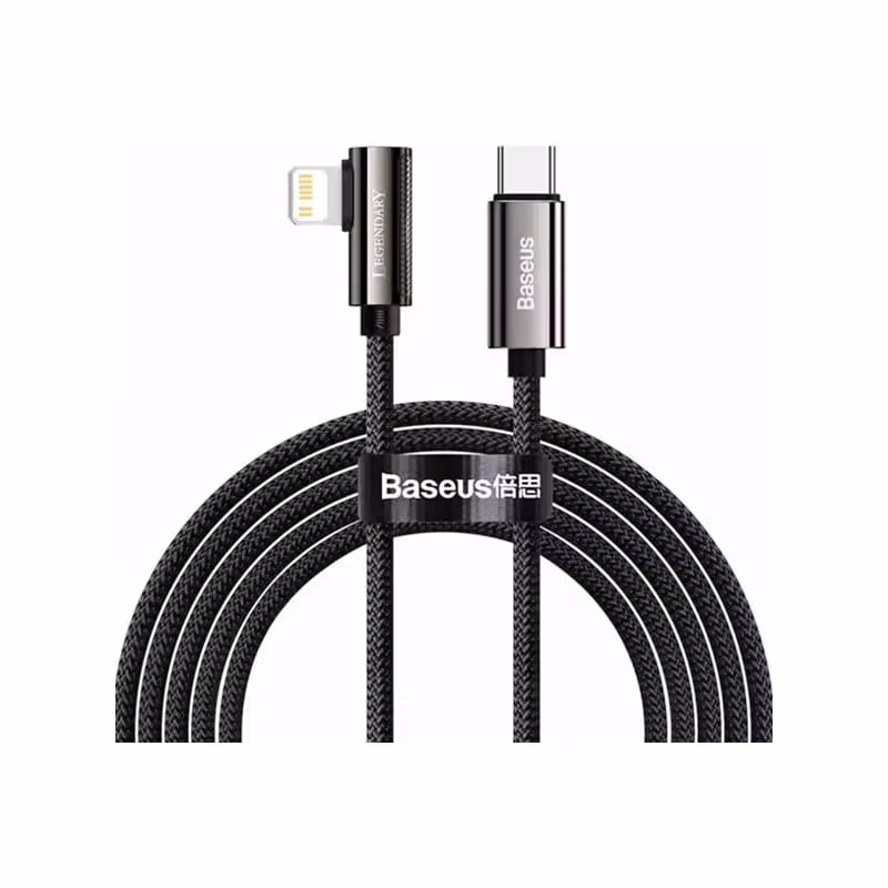 کابل تبدیل USB-C به لایتنینگ باسئوس مدل CATLCS-01 20W طول 1متر - فروشگاه کارما آی‌تی
