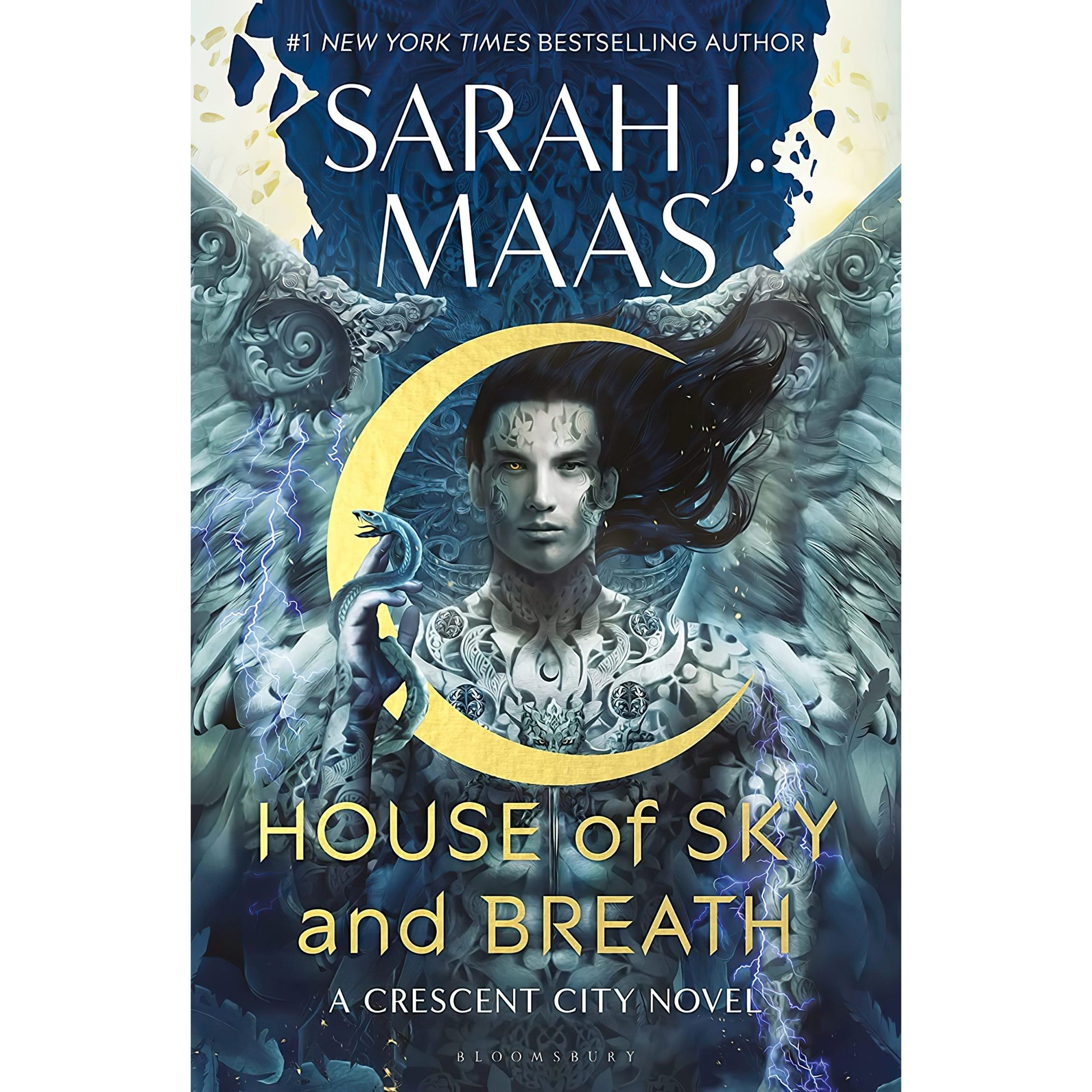 کتاب زبان اصلی HOUSE OF SKY AND BREATH CRESCENT CITY اثر Sarah J Maas