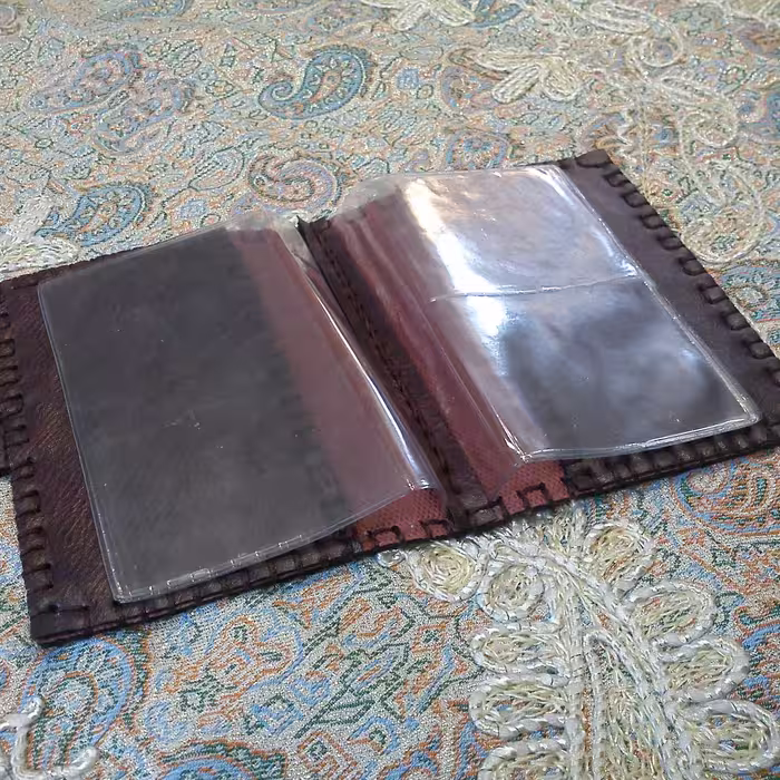 کیف مدارک چرم دست دوز
