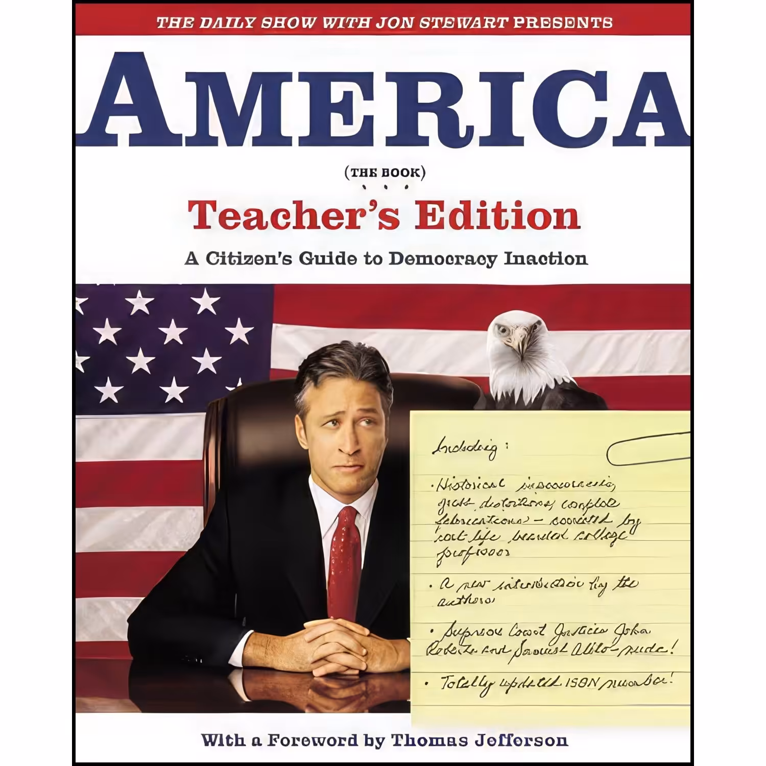 کتاب زبان اصلی THE DAILY SHOW WITH JON STEWART PRESENTS AMERICA 