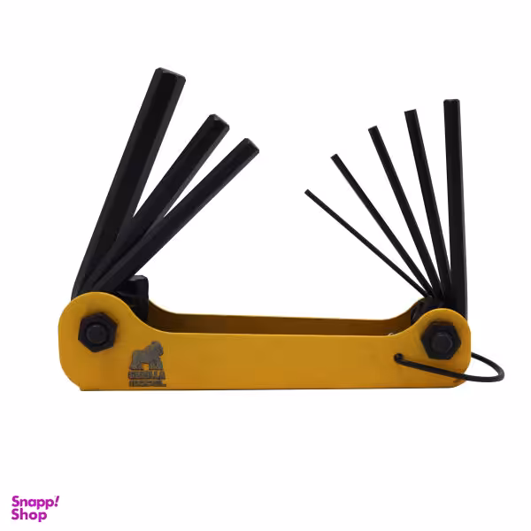 آچار آلن مدل گوریلا کد YPZ-SD-6GOSH مجموعه 8 عددی