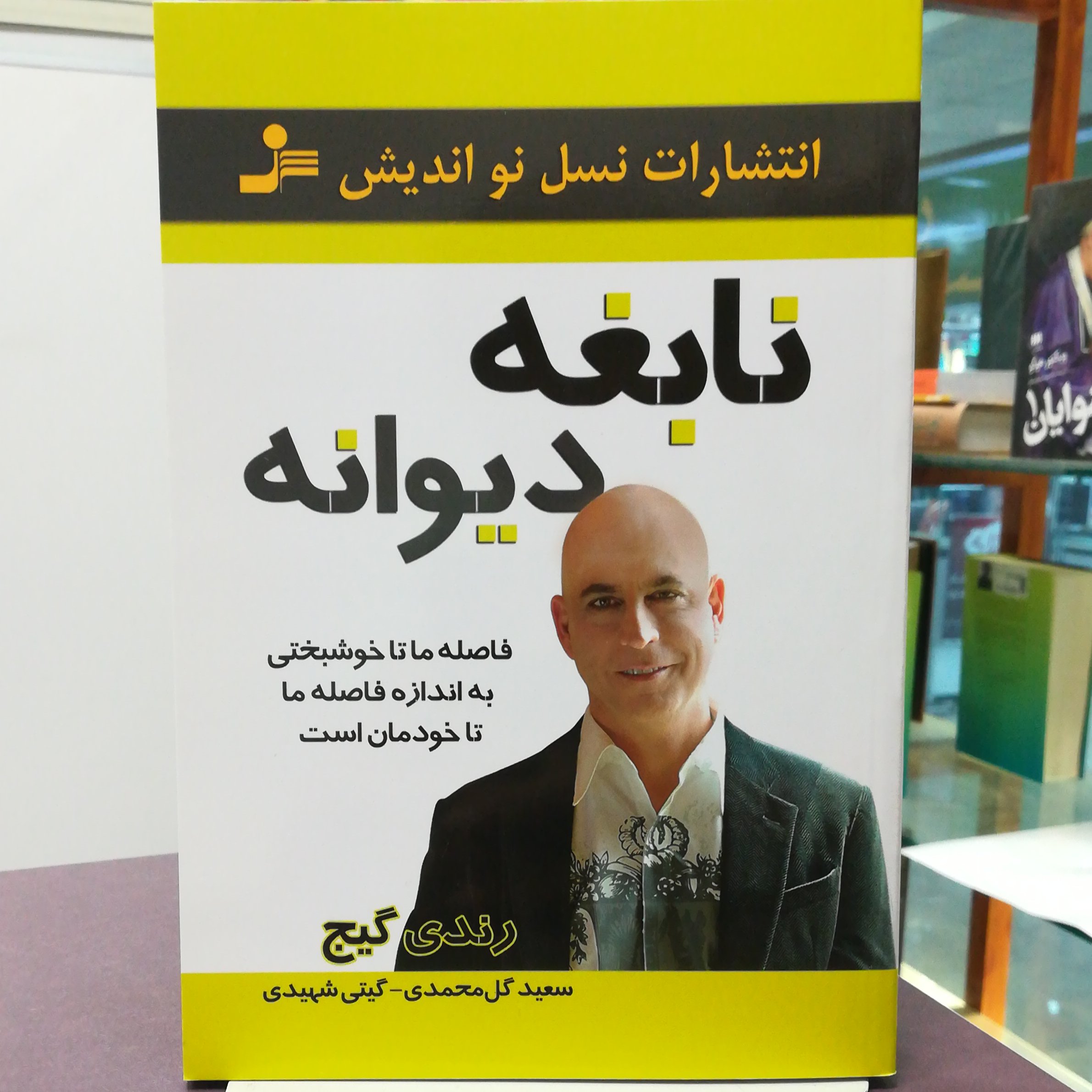 کتاب نابغه دیوانه اثر رندی گیج ترجمه گل محمدی نشر نسل نو اندیش