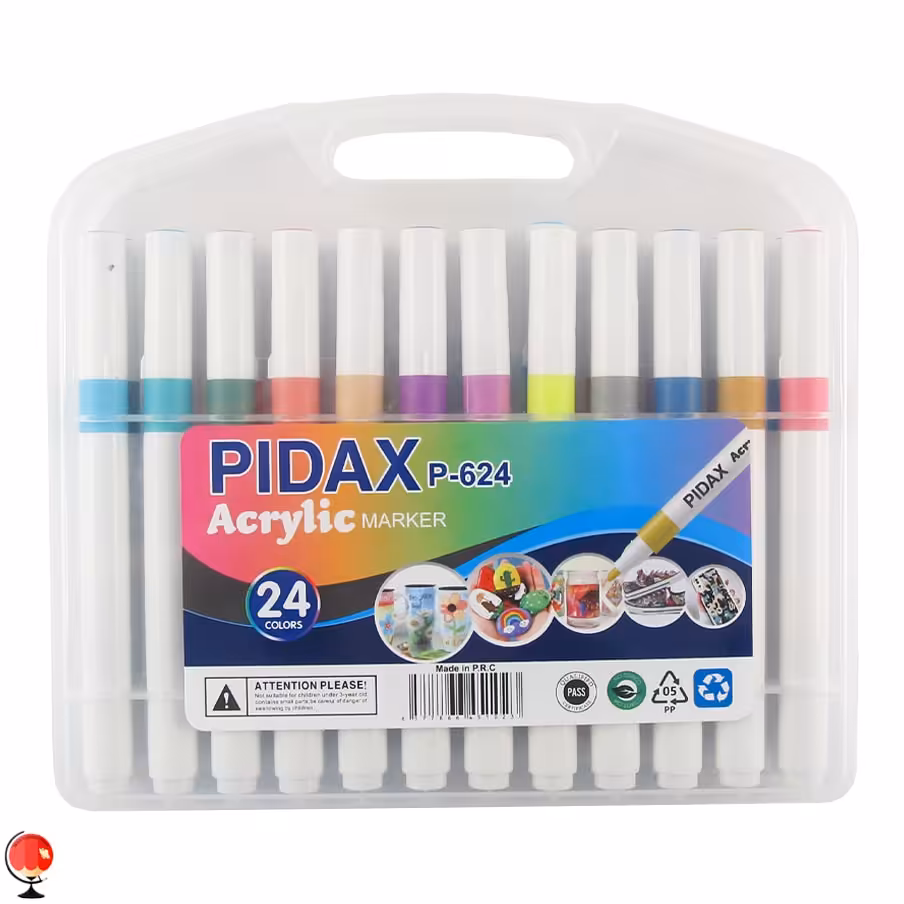 ماژیک اکرلیک 24 رنگ پیداکس