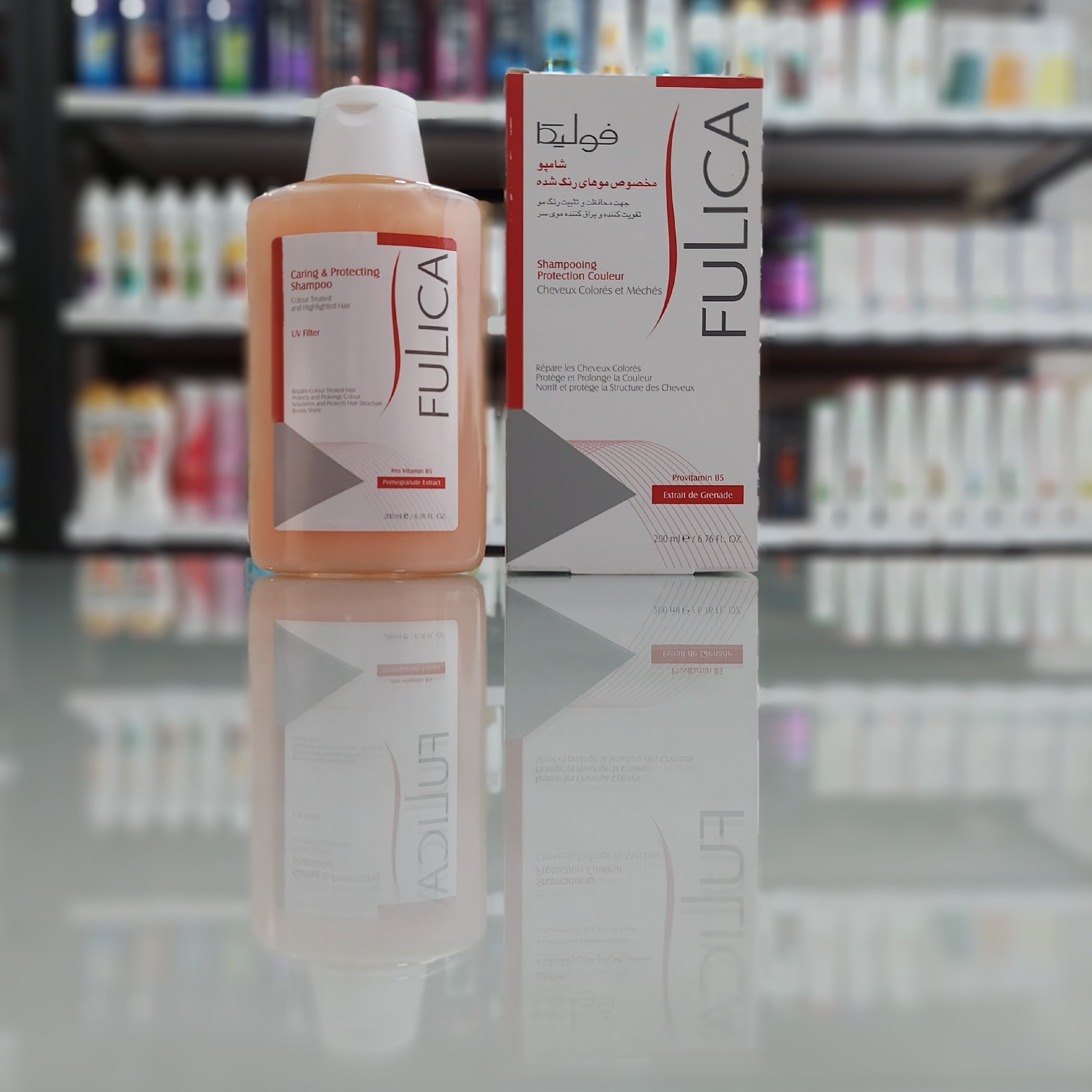 فولیکا شامپو مخصوص موهای رنگ شده 200 میل