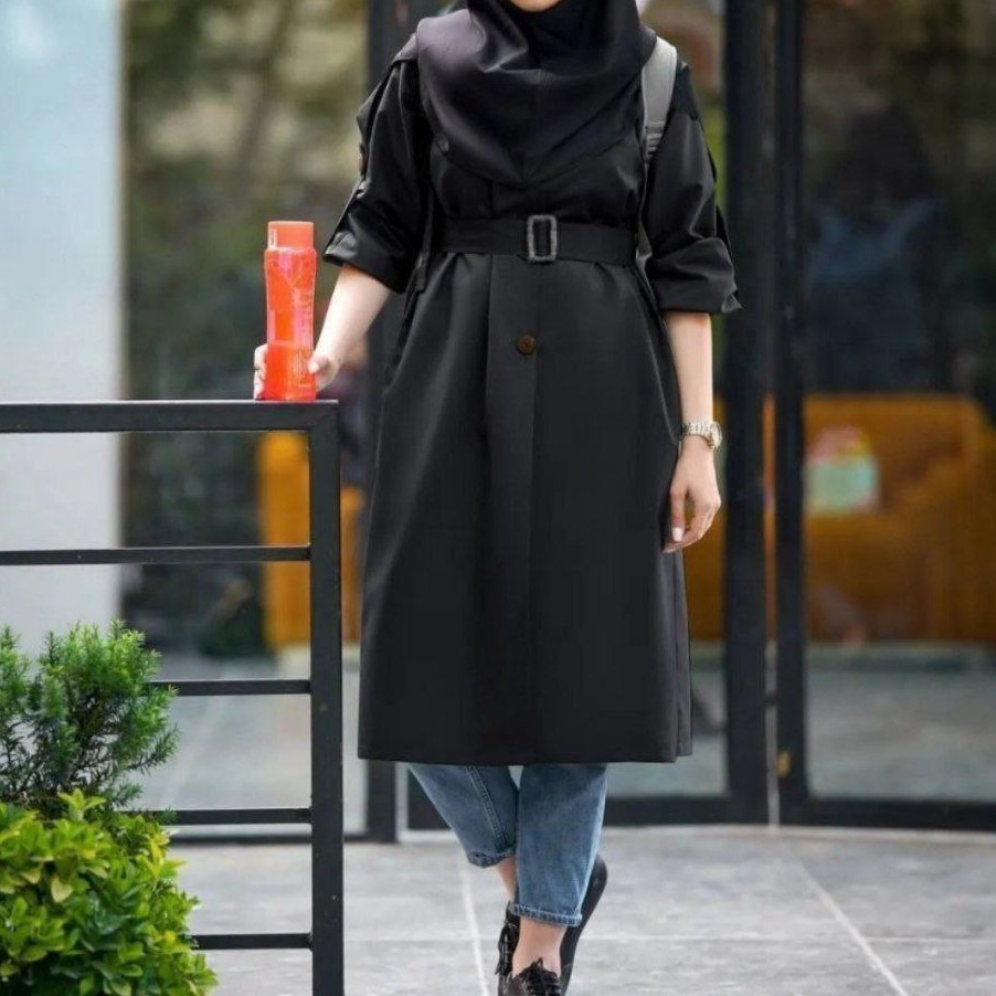 مانتو زنانه جلو بسته 74