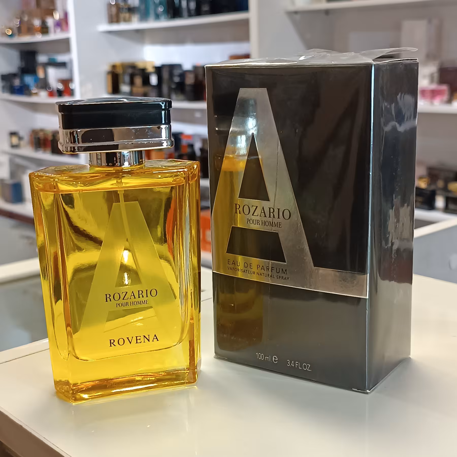 ادکلن مردانه روونا Rovena Rozario Pour Homme حجم 100 میل آزارو پور هوم

