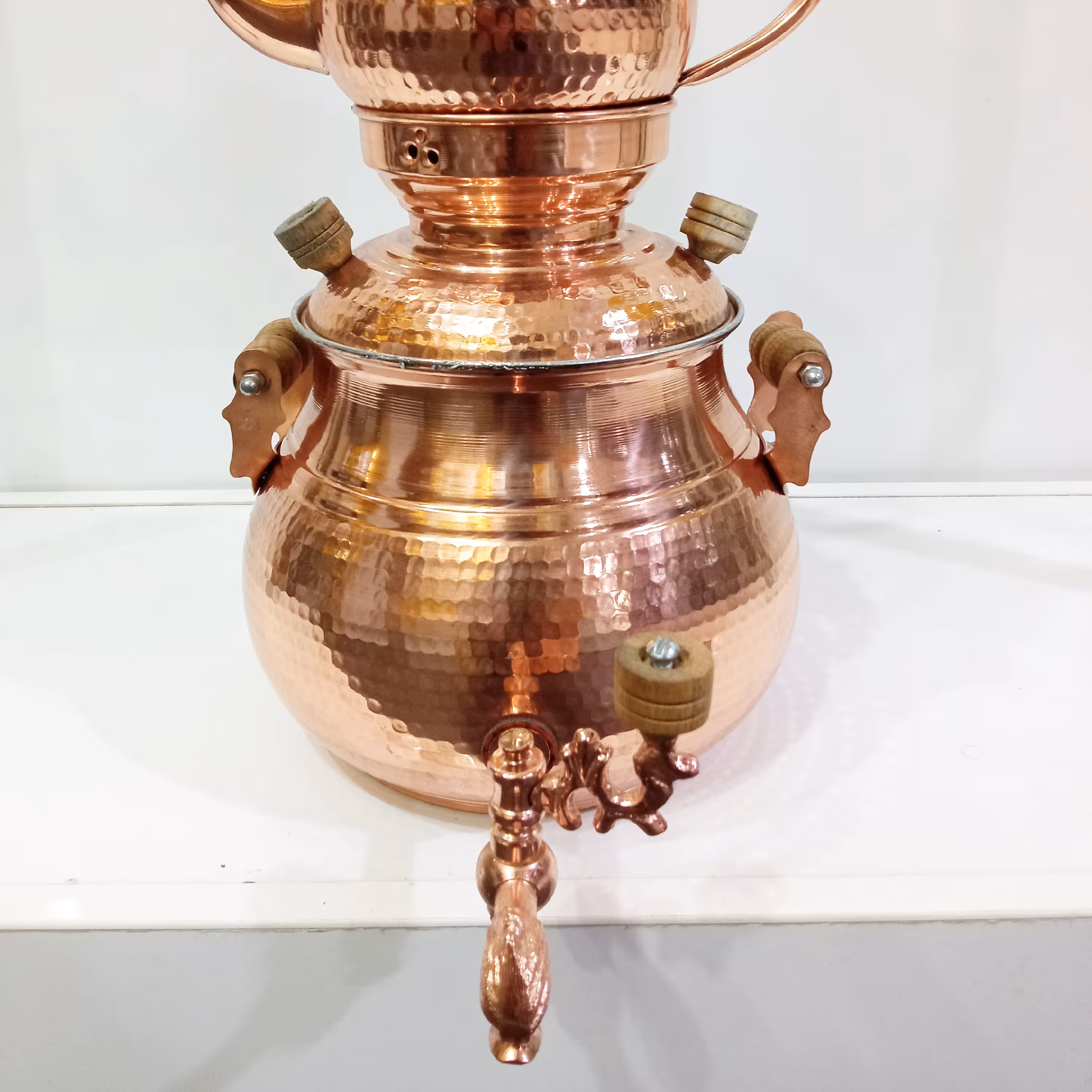 روگازی مسی همراه با قوری