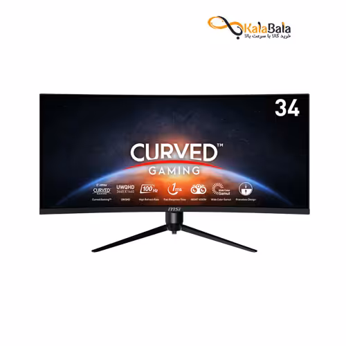 خرید و قیمت مانیتور گیمینگ ام اس آی MAG342CQPV Curved Gaming