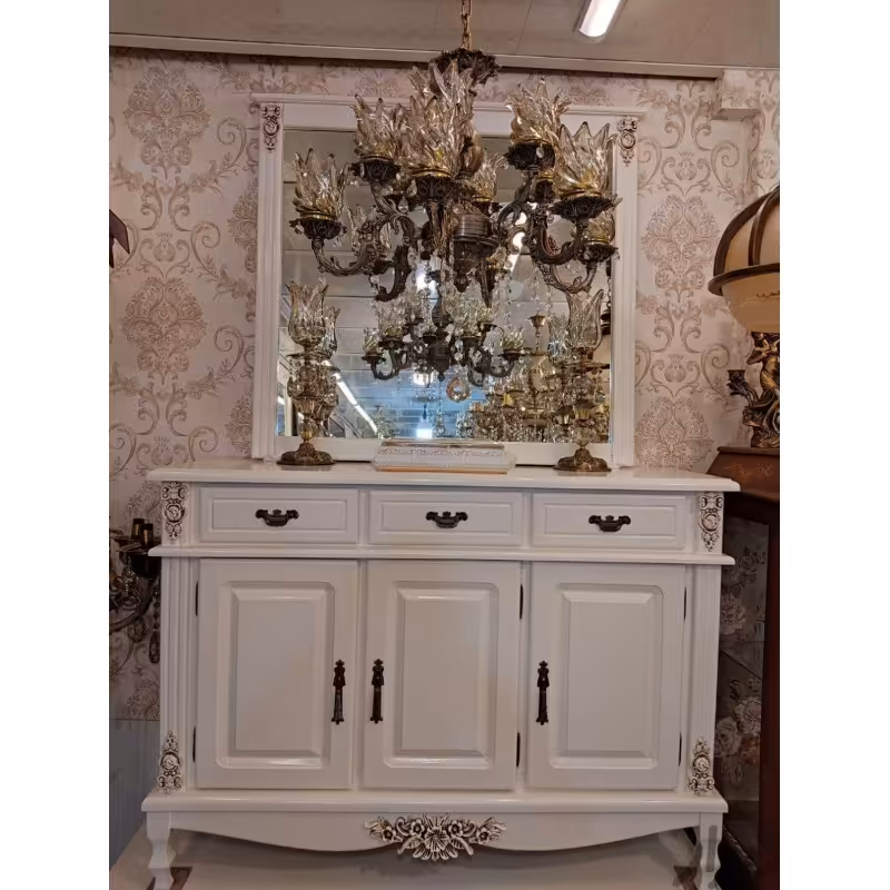 کنسول و آینه مدل 1200 (ارسال با باربری و پس کرایه)