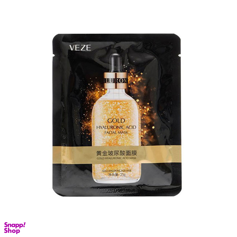 ماسک صورت وزه مدل طلا وزن  25 گرم