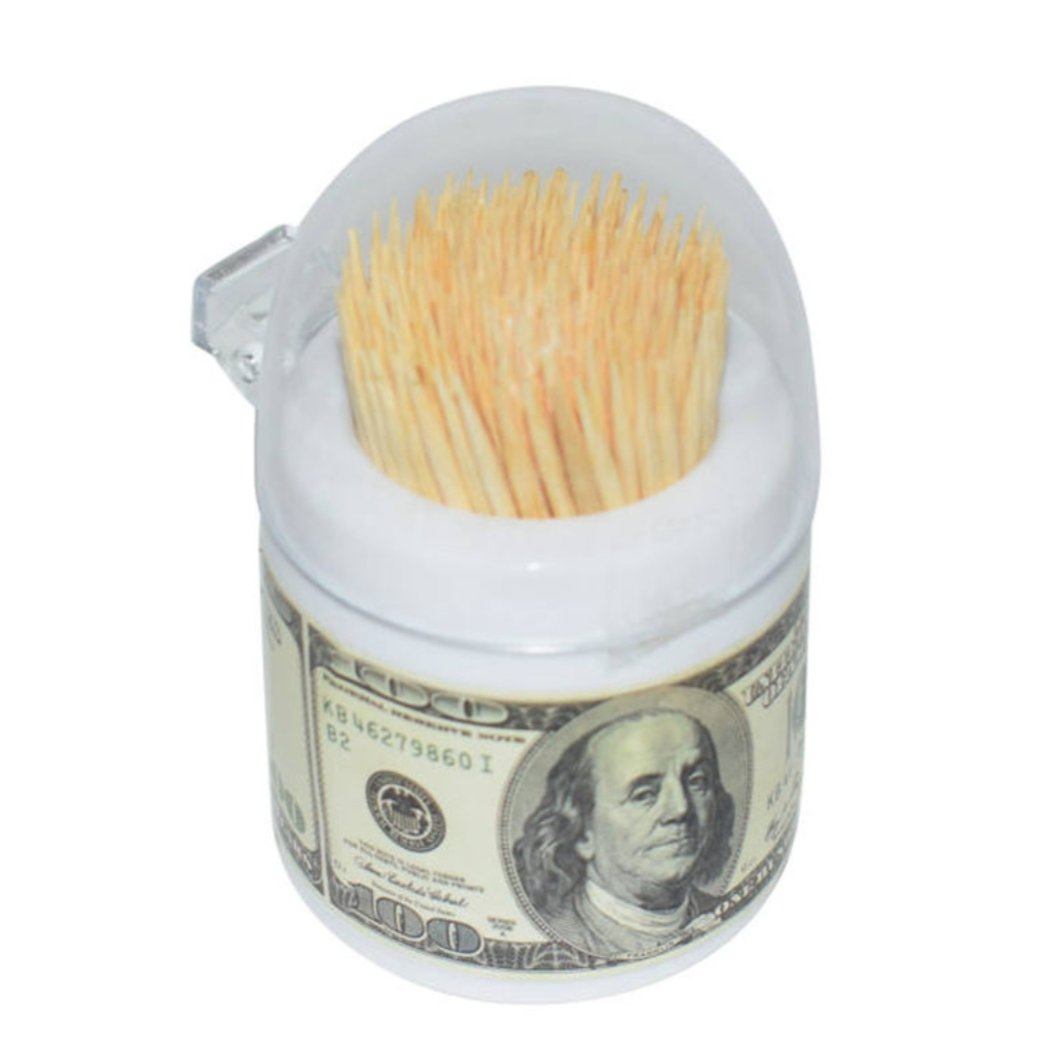 خلال دندان با جای خلال دندون طرح دار