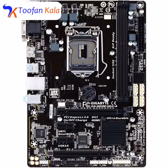 مادربرد گیگابایت مدل GA-B85M-HD3-A