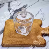 قندان استرلینگ وارداتی قطر 10سانتی‌متر ساده