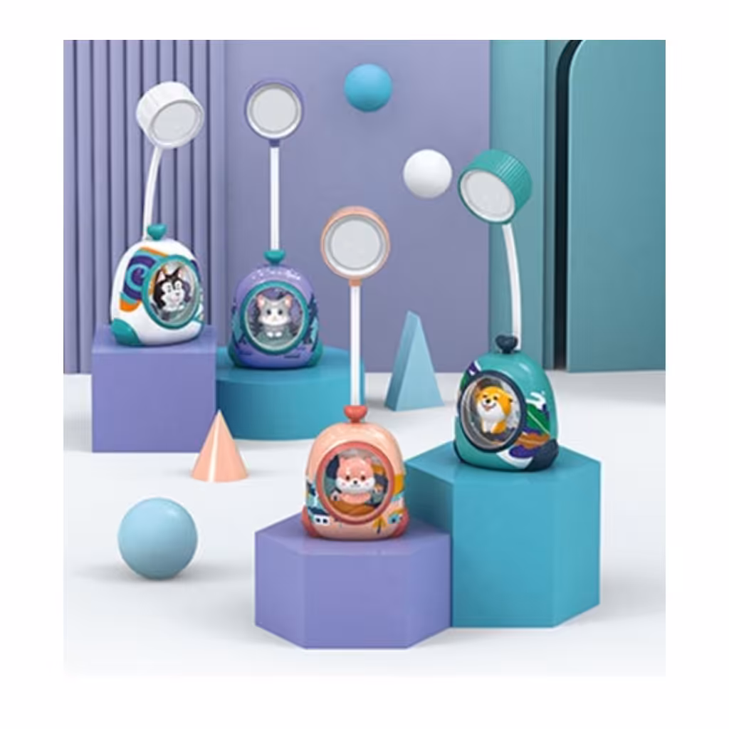 چراغ مطالعه و خواب طرح کابین حیوانات
 چراغ خواب چراغ مطالعه شارژی 
