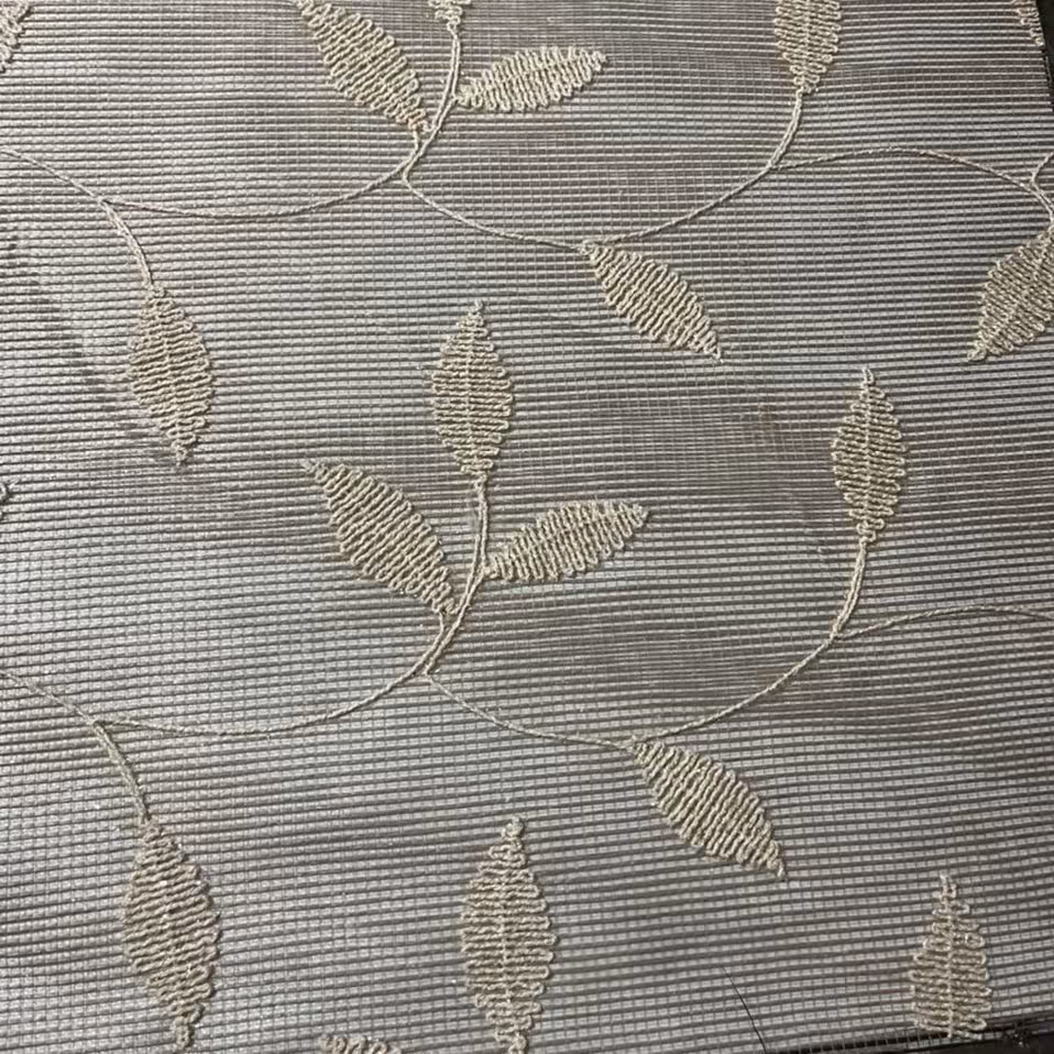 پرده زبرا دو مکانیزم خامه دار مدل برگ