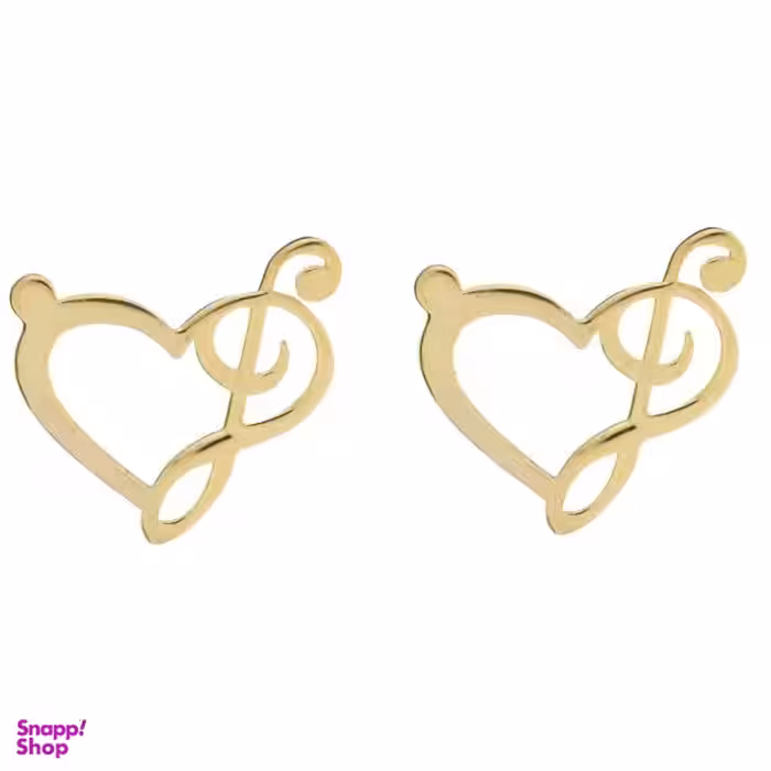 گوشواره طلا 18 عیار رزا مدل EG140