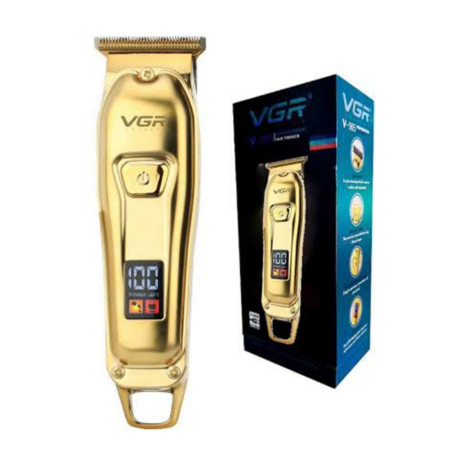 ماشین ریش تراش وی جی آر VGR V965 رنگ طلایی کیفیت عالی