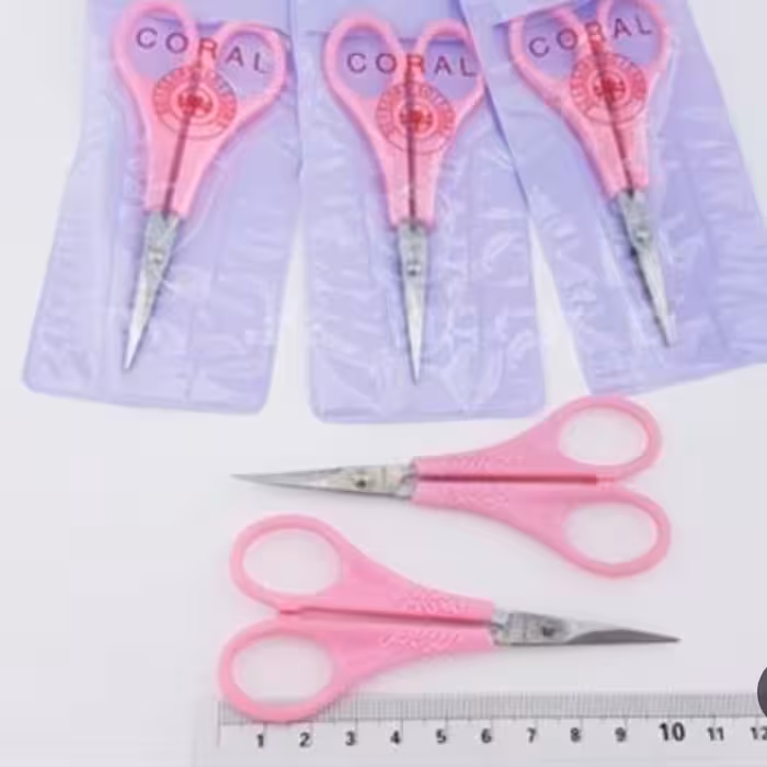 قیچی ابرو ژانومه مناسب ابررو ، بینی ، سیبیل ، گوش 