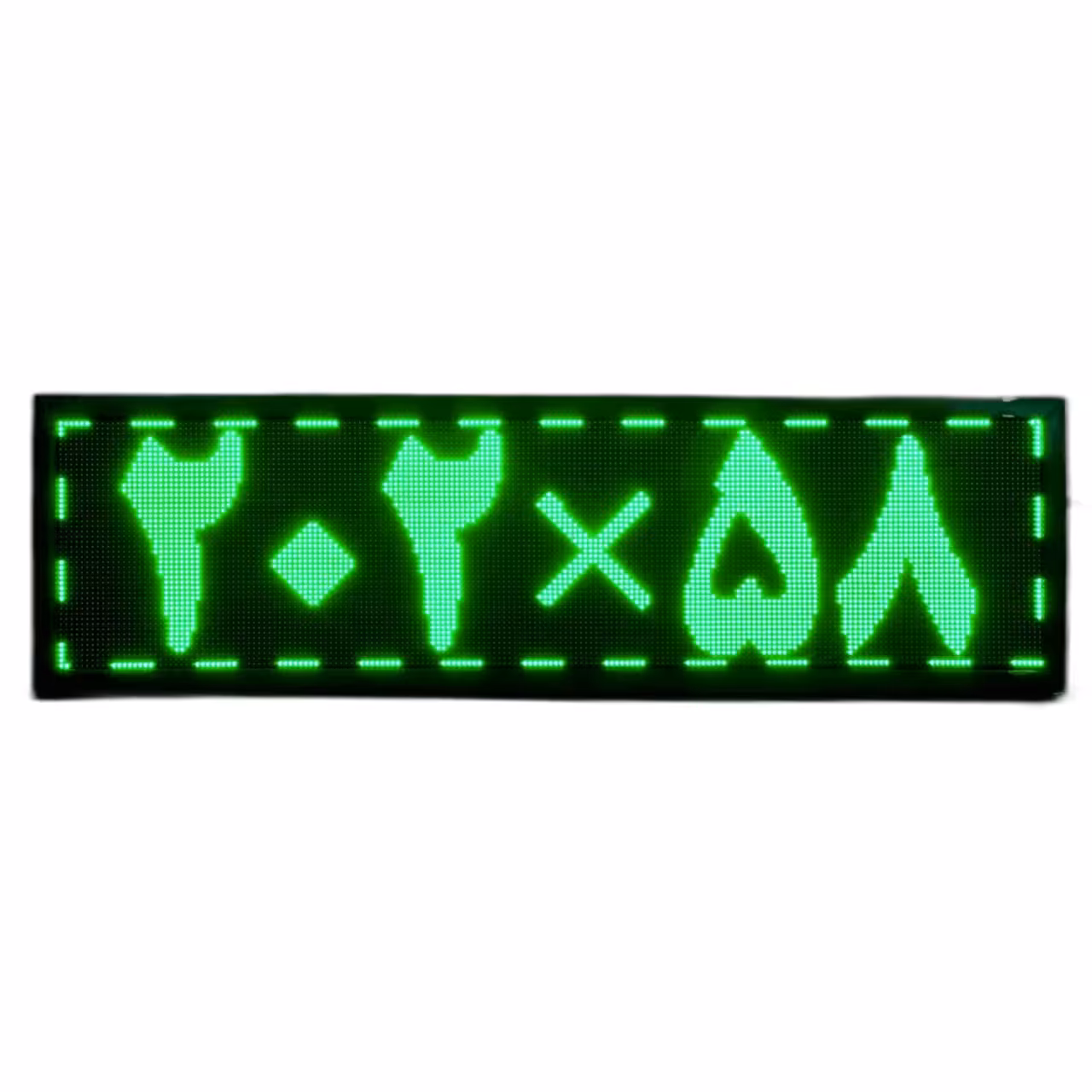 تابلو روان ال ای دی شهر LED سایز 202 در 58