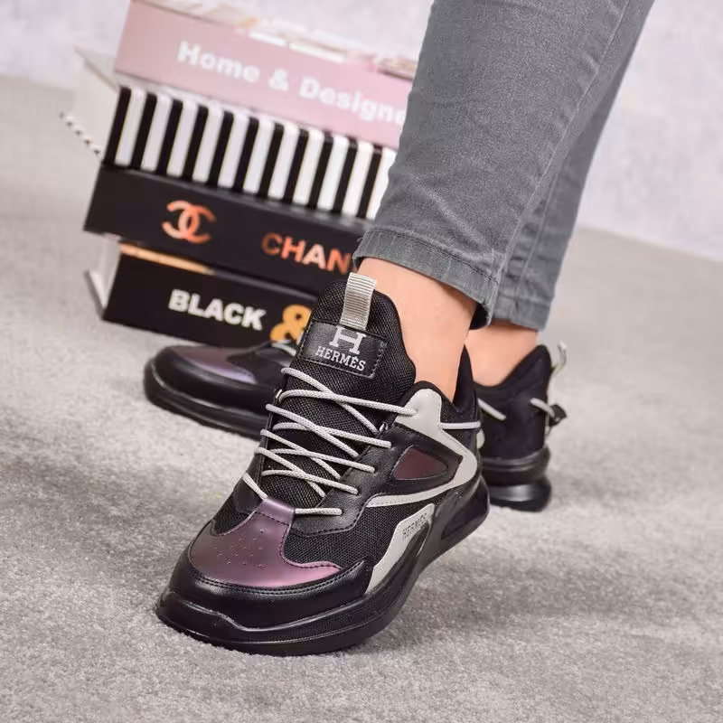 کفش راحتی مردانه 1523 نقره ای