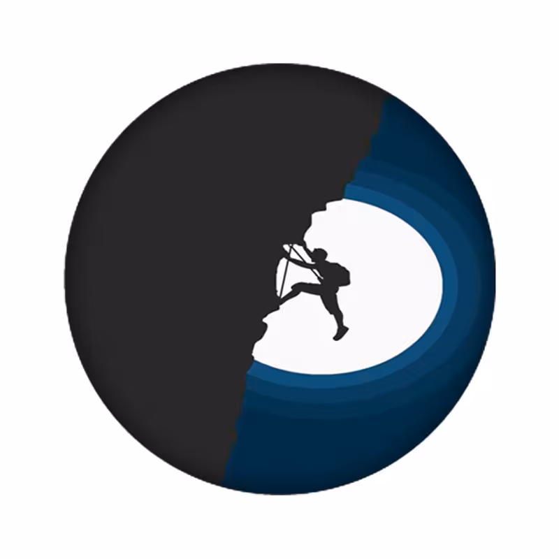 استیکر تزئینی موبایل مدل صخره نورد کد 4001