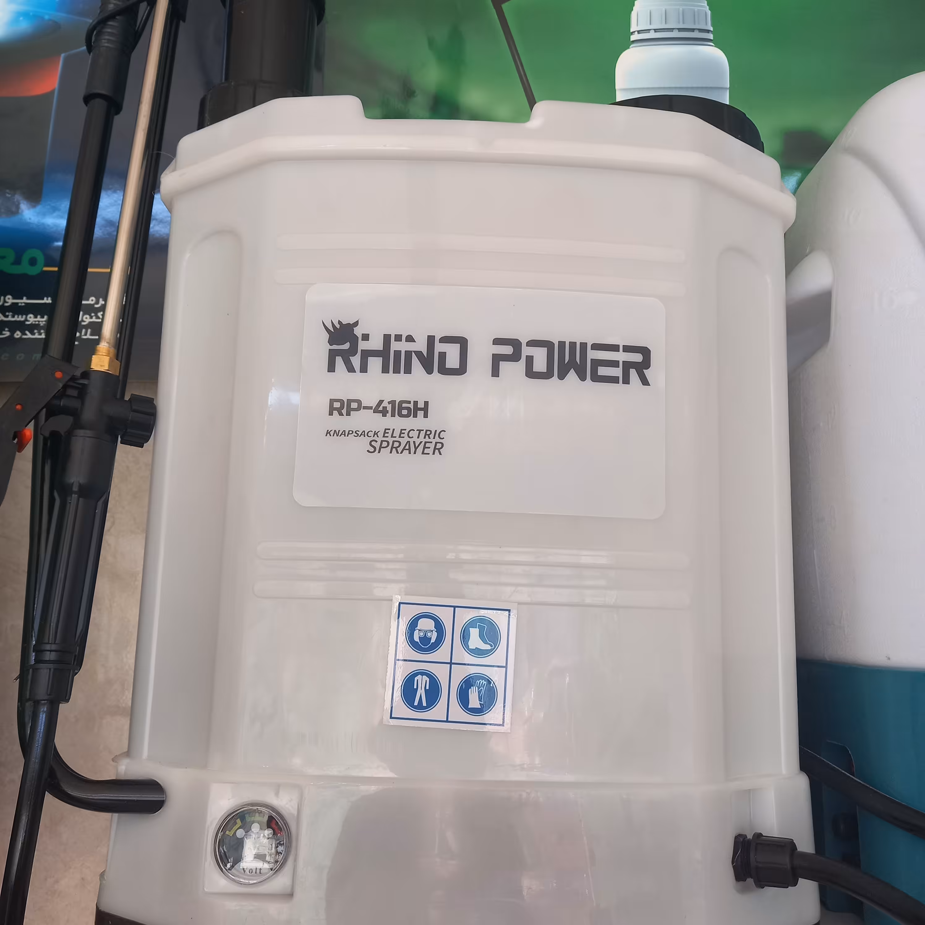 سمپاش شارژی دوکاره 20 لیتری رینهو پاور