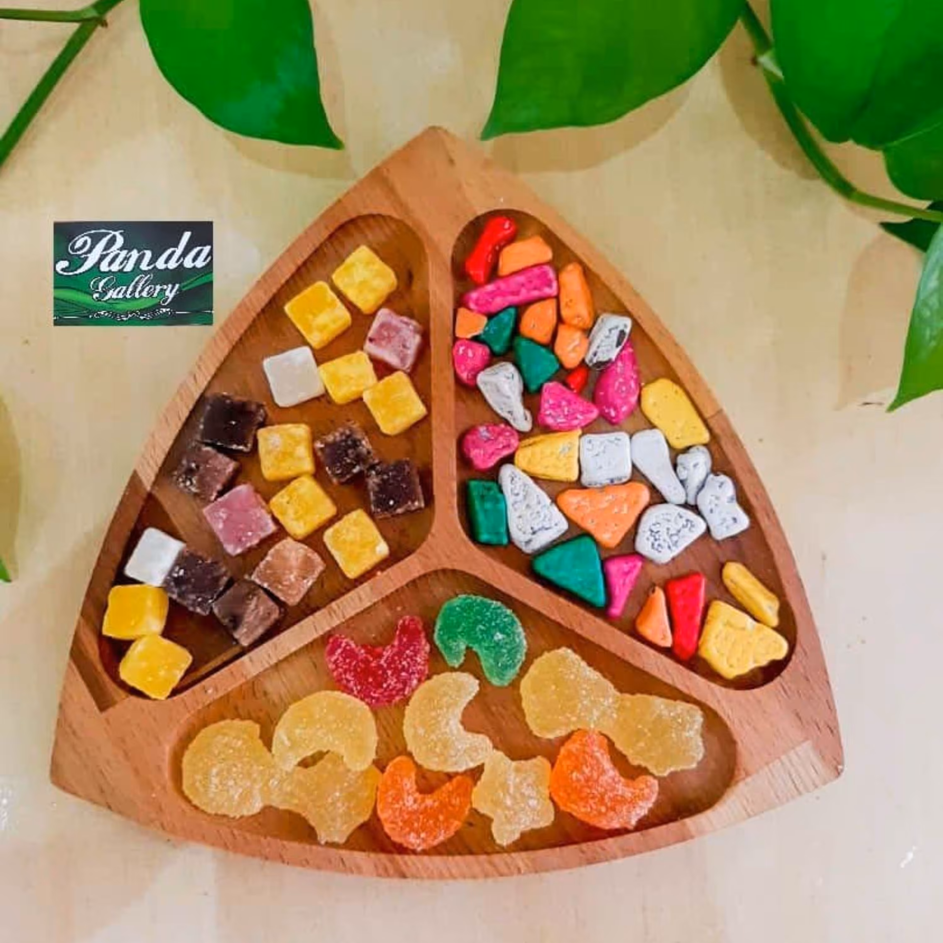 اردوخوری مثلث 3خانه جنس چوب فینگرجوینت راش گرجستان